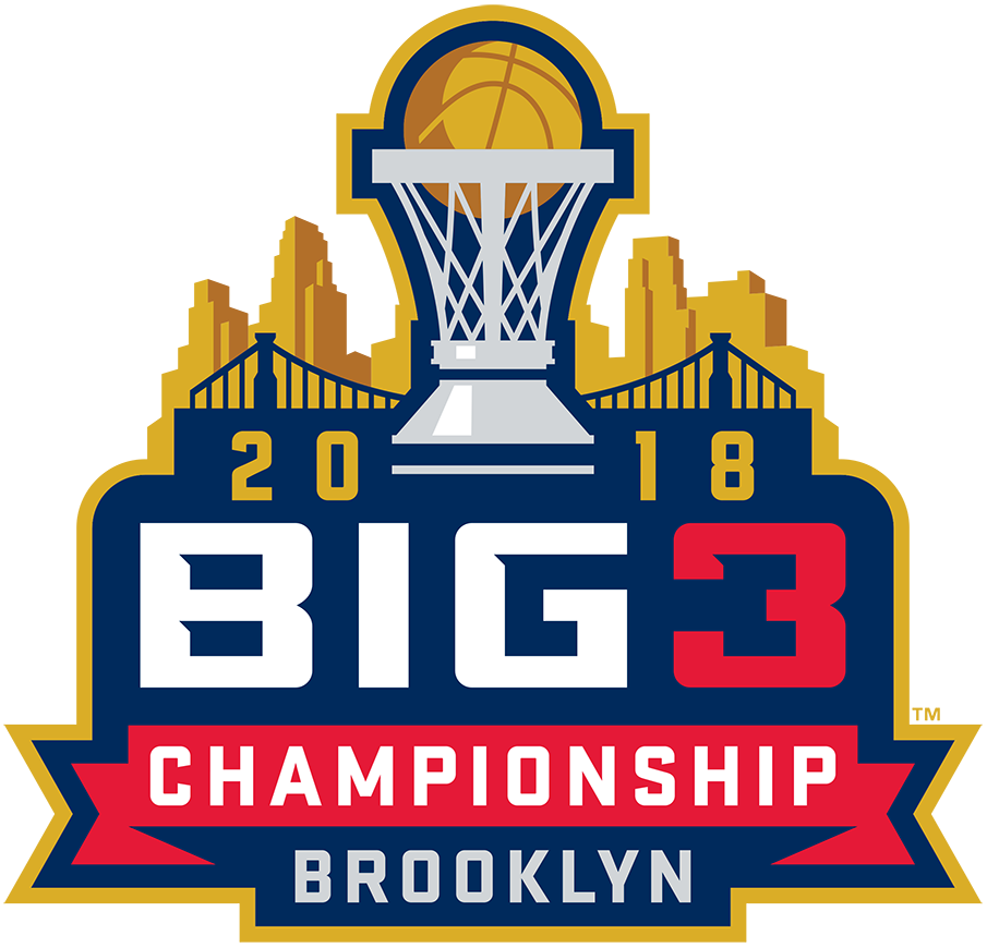 BIG3 Championship 2018 Primary Logo iron on transfers for T-shirts